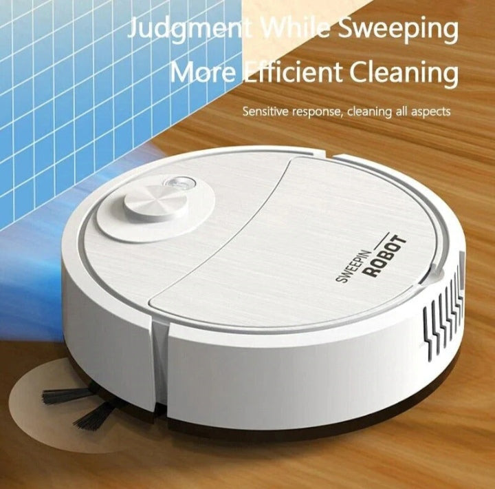 3 In 1 Sweeping Robot Vacuum Cleaner, Smart Wireless Dragging Cleaning Sweeper