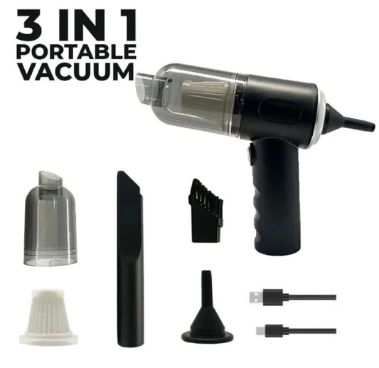 3 in 1 Car vacuum cleaner