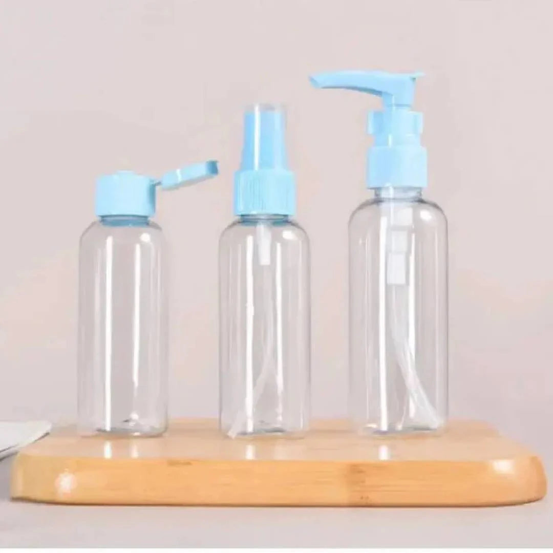 Pack of 4 Portable Travel Size Refillable Bottle