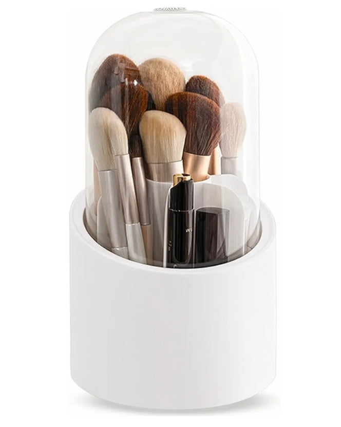 Acrylic makeup brush holder