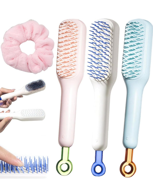 Self Cleaning Hair Comb