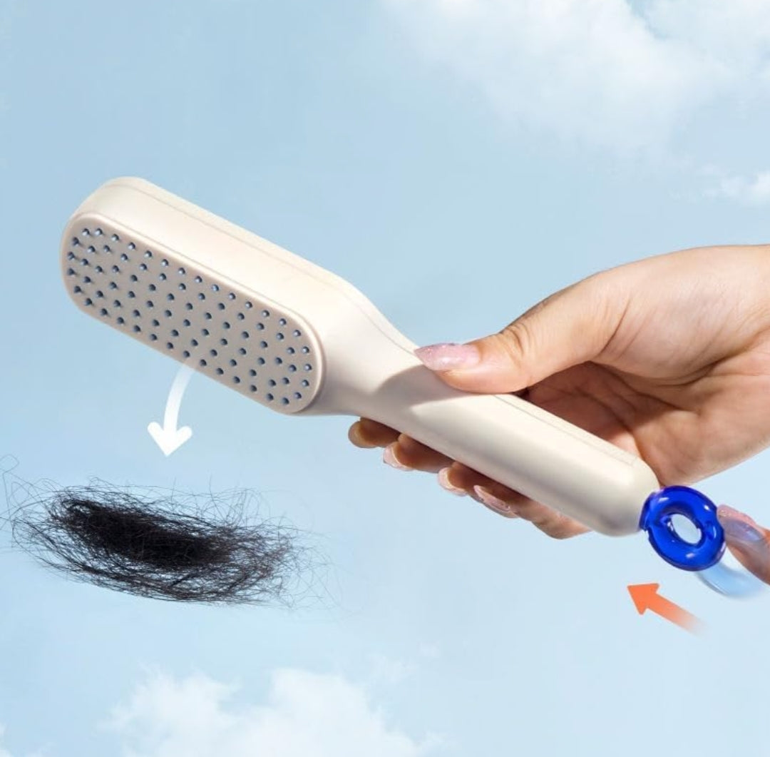 Self Cleaning Hair Comb