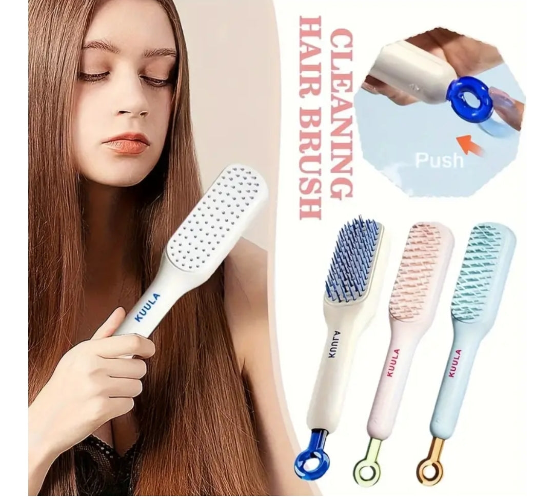 Self Cleaning Hair Comb