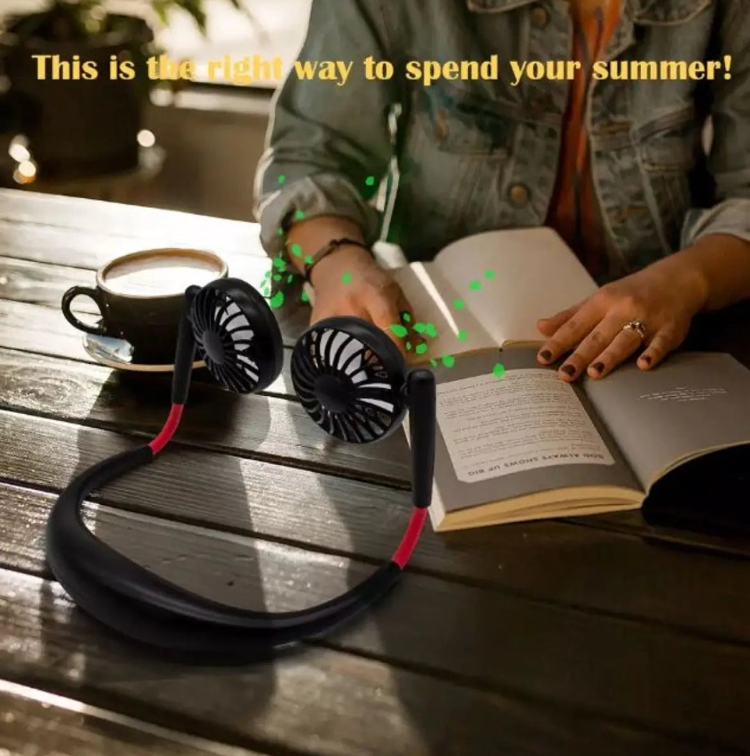 Neck Portable Light Fan