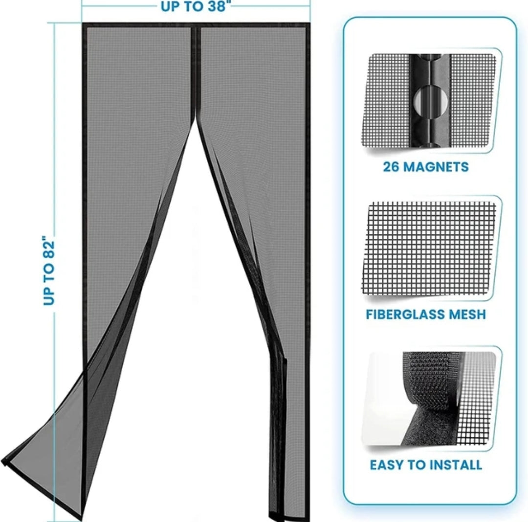 Magic Mesh Magnetic Screen Door