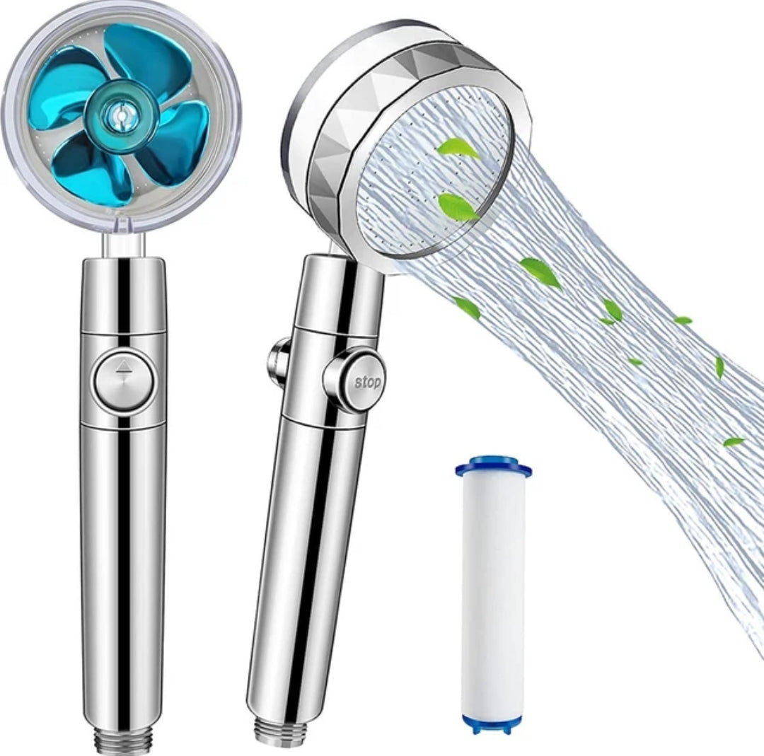 Turbocharged Water Saving Shower