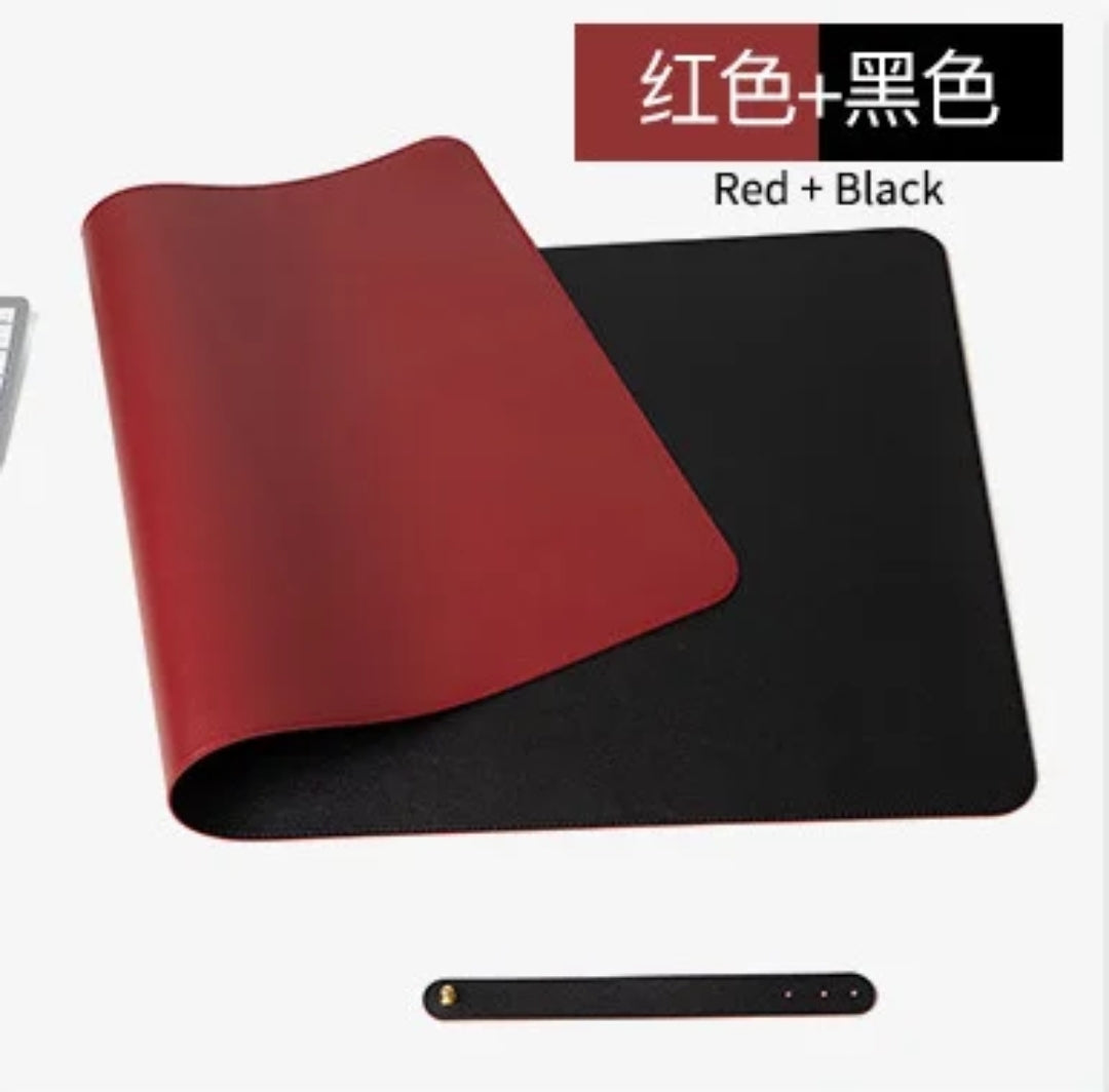 Loptop mat trewel portable leather mat