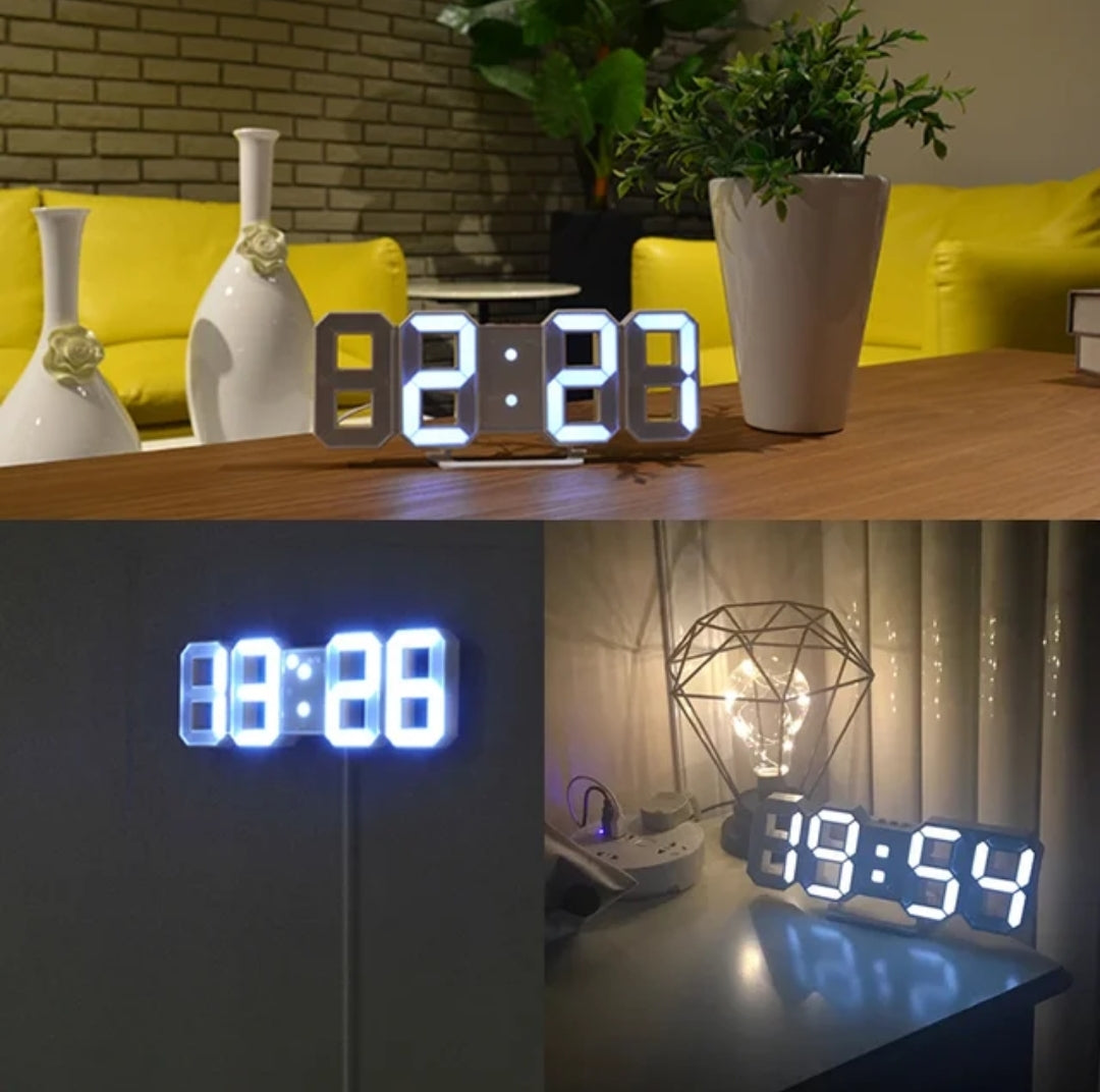 3D Led Digital Clock