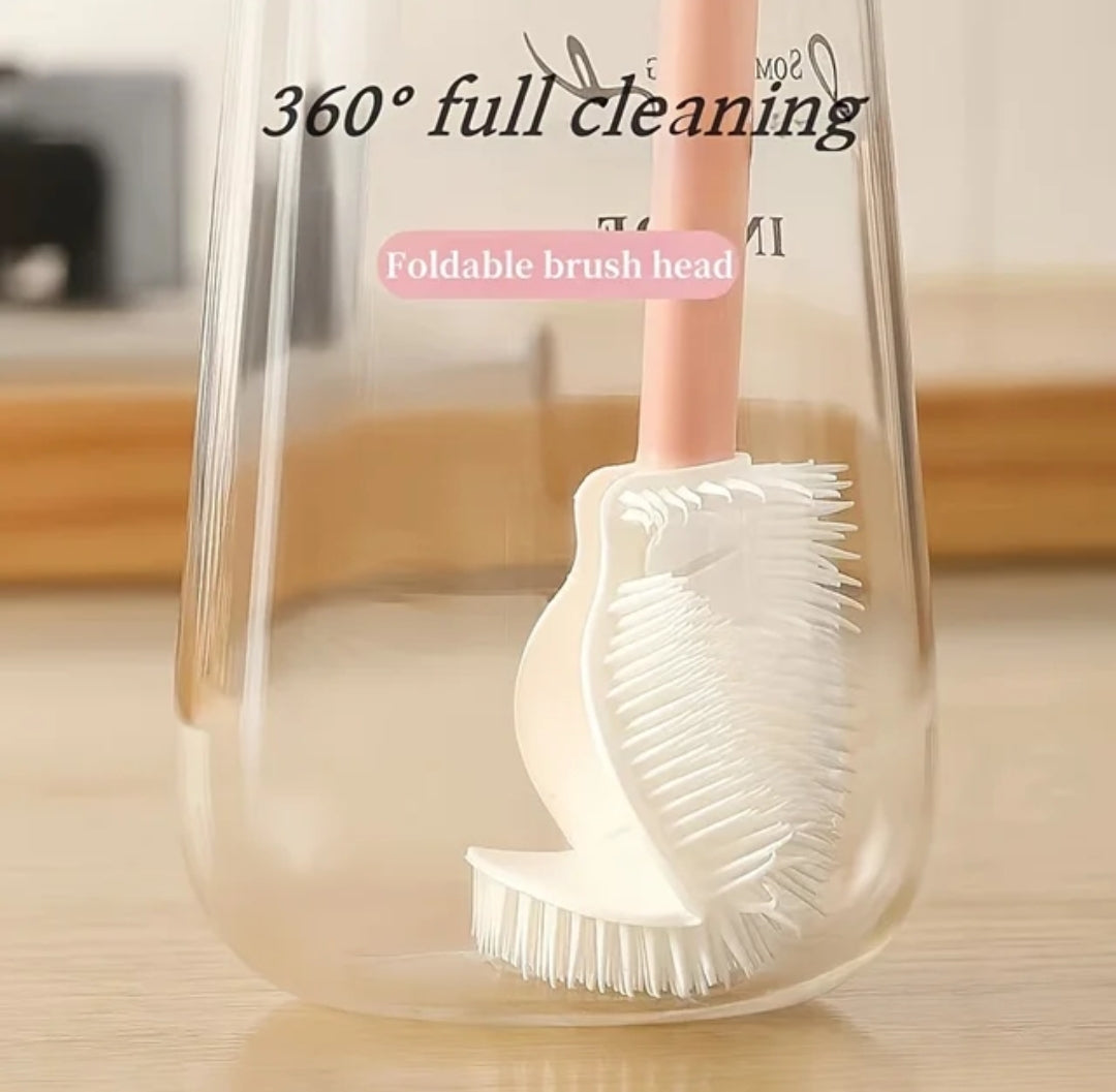 Silicon Flexible Bottle Cleaning Brush