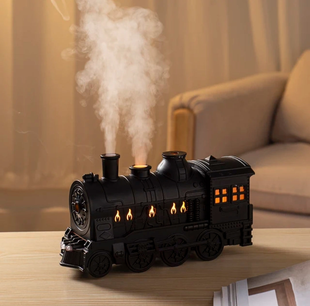 Retro Train Air Humidifier With Light