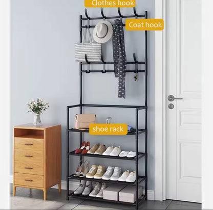 4 & 5 LAYER MULTI-FUNCTIIONAL SHOE RACK