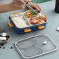 3 Compartment Stainless Steel Insulated Lunch Box