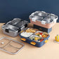 3 Compartment Stainless Steel Insulated Lunch Box