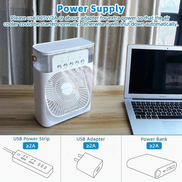 MINI PORTABLE AIR CONDITIONER (Fan)