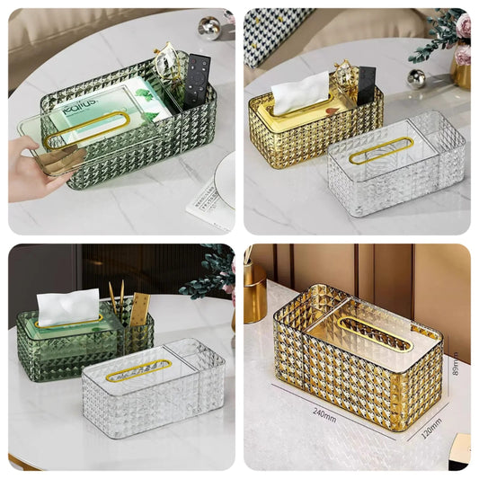 Crystal Tissue Box