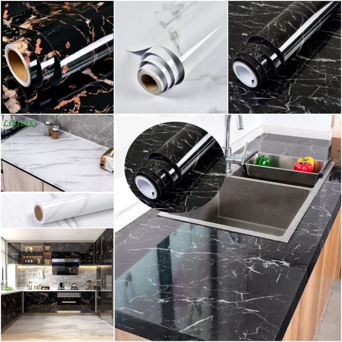 Self-adhesive Marble Roll