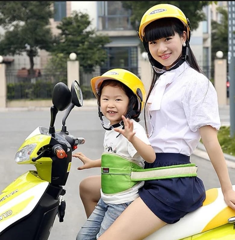 Safety Motorcycle Children's Tandem Belt Harness Comfortable Motorcycle Safety Belt