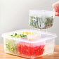 1pc PP Food Storage Box, Minimalist Fresh-keeping Food Storage Box For Kitchen