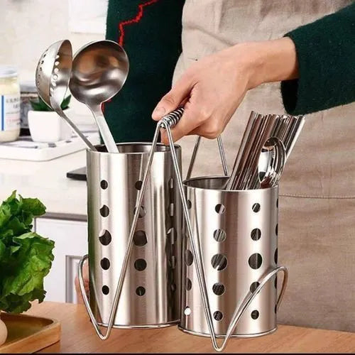 Stainless Steel Cutlery Holder