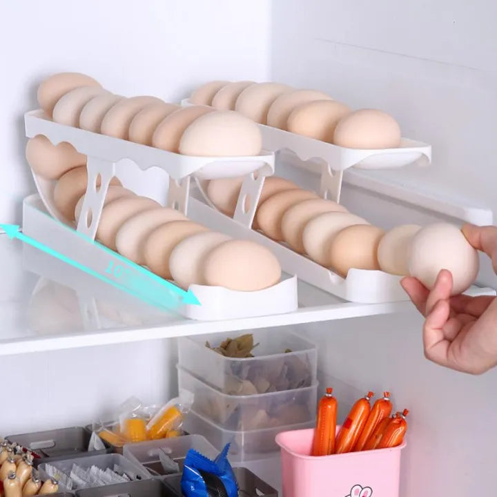 Slide-typeEgg Holder For Refrigerator