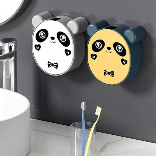 Cute Panda Wall Mounted Soap Box With Lid