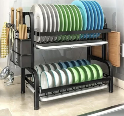 Multi Tier Dish Drain Rack