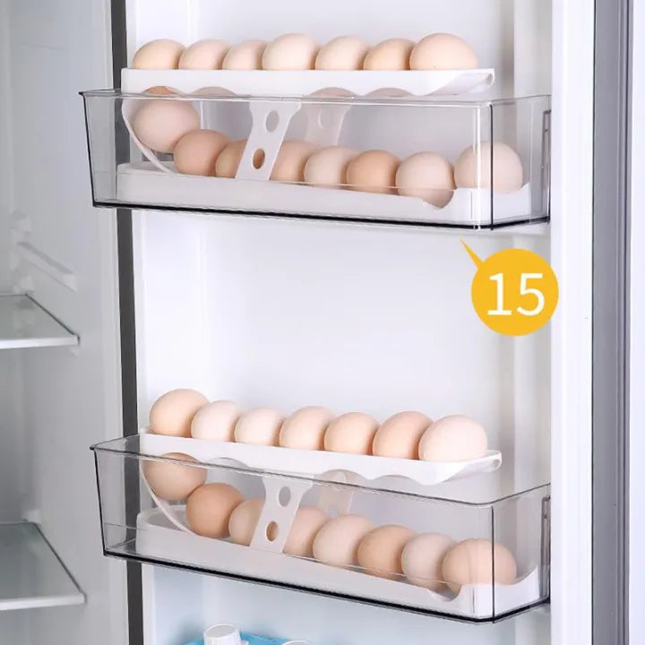 Slide-typeEgg Holder For Refrigerator