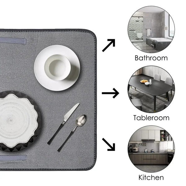 Multipurpose Drain Mat With Plastic Stand