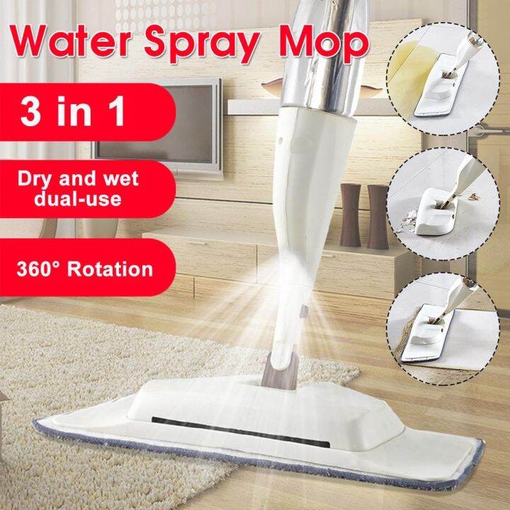 Handheld Water-Spraying Mop, Mop With Spray