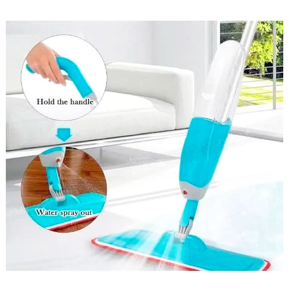 Handheld Water-Spraying Mop, Mop With Spray