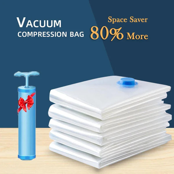 (50 x70) Transparent Vaccum Storage Bag