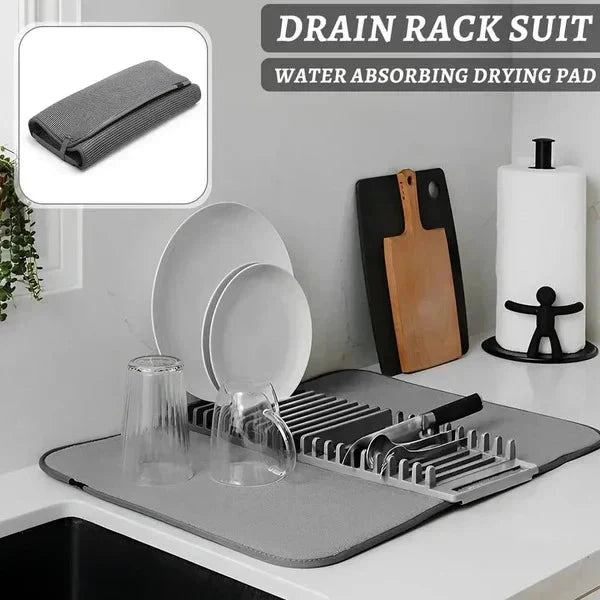 Multipurpose Drain Mat With Plastic Stand