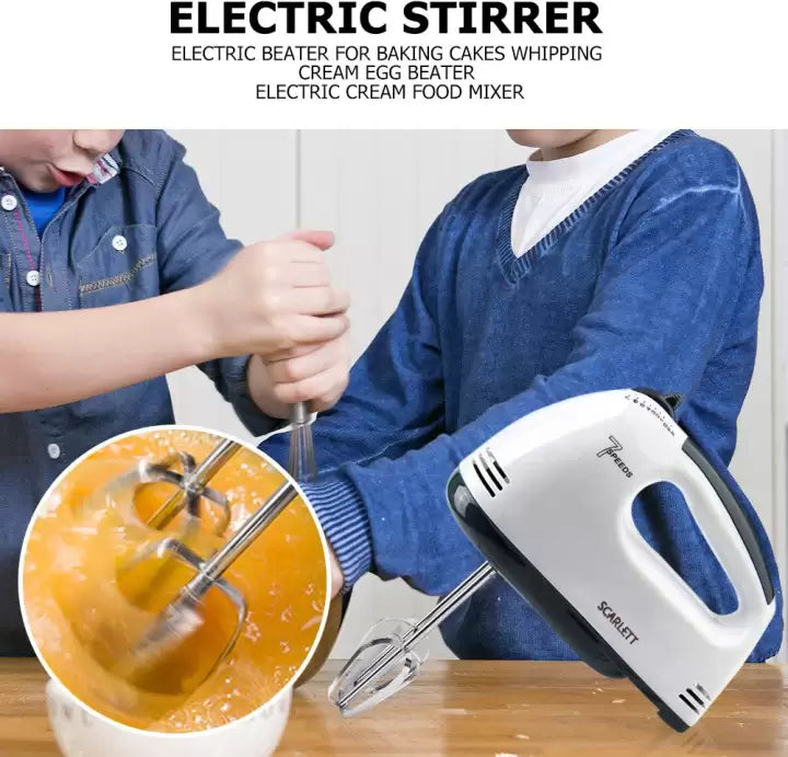 White Hand Mixer and Blender